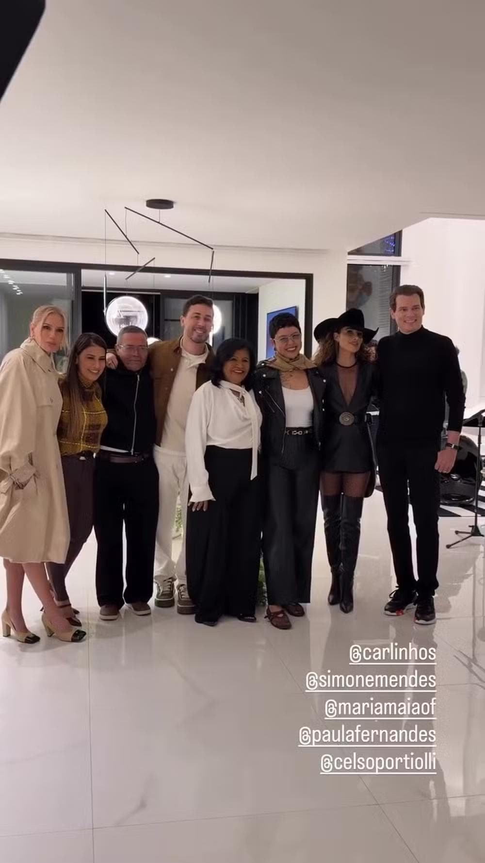 Simone Mendes recebe amigos famosos em aniversário na sua mansão — Foto: Reprodução/Instagram