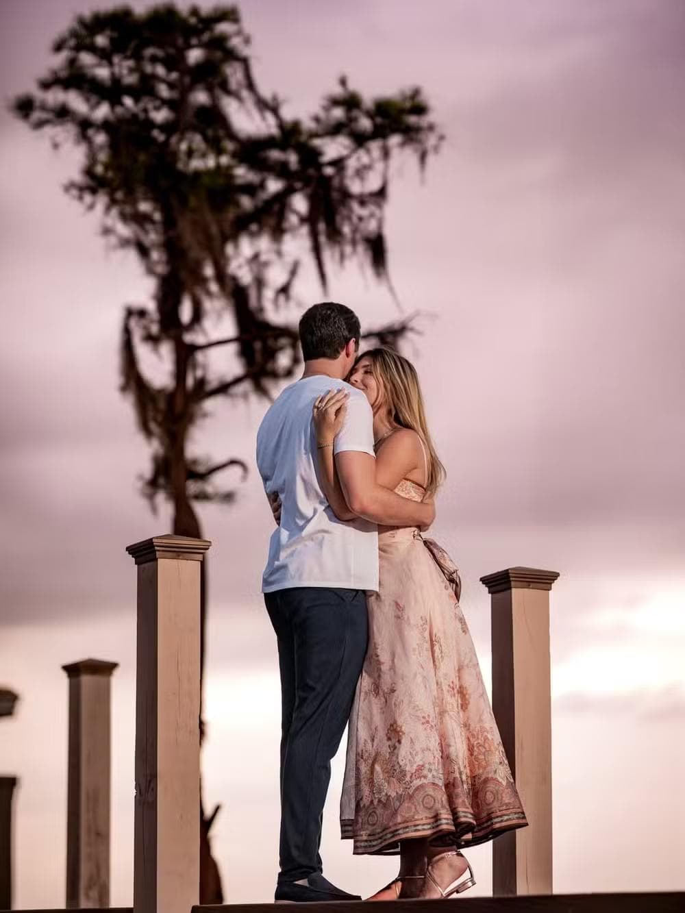 Maria Fernanda Nóbrega e David Barata — Foto: Reprodução/Instagram