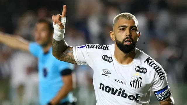 Gol de Gabigol em Santos x Deportivo Cuenca (Foto: Mauricio De Souza/AGIF) Agenda