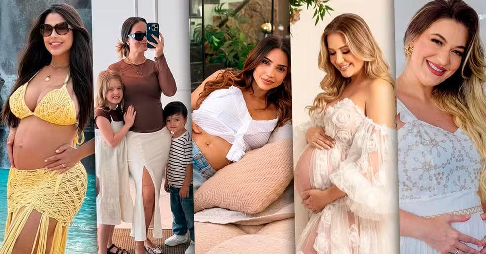 BBBabies: confira ex-BBBs que vão passar o Dia das Mães grávidas — Foto: Reprodução/Instagram