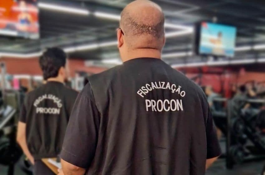 Fiscalização do Procon Maceió em redes de academias. Foto: Procon Maceió