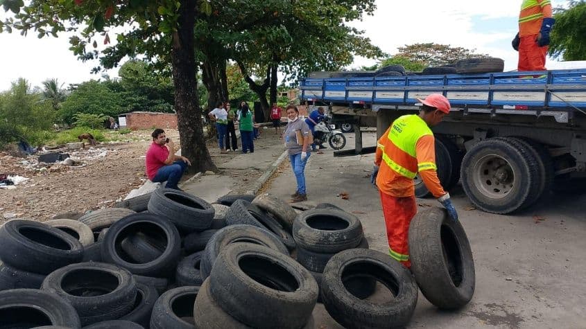A operação teve início na manhã dessa segunda e nesta terça. Foto: Cortesia