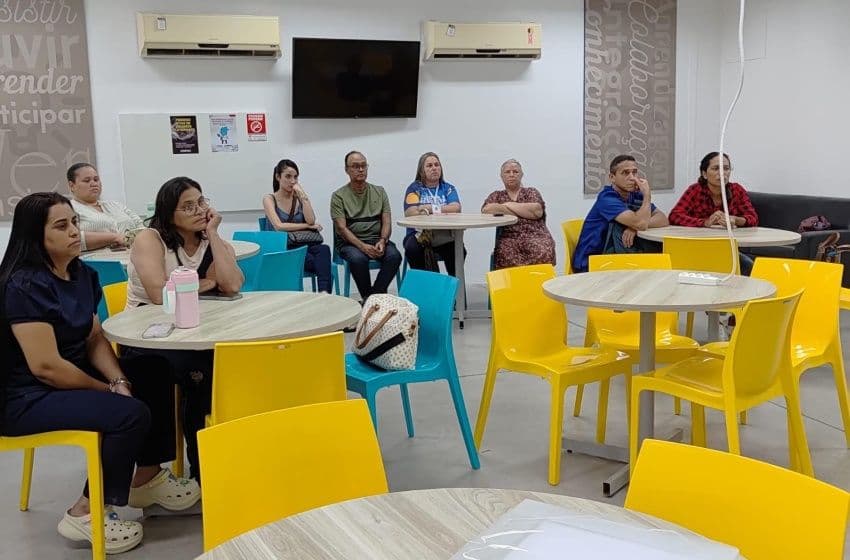 Durante a capacitação, os participantes compartilharam experiências exitosas e tiveram acesso a um treinamento dinâmico. Fotos: Cortesia