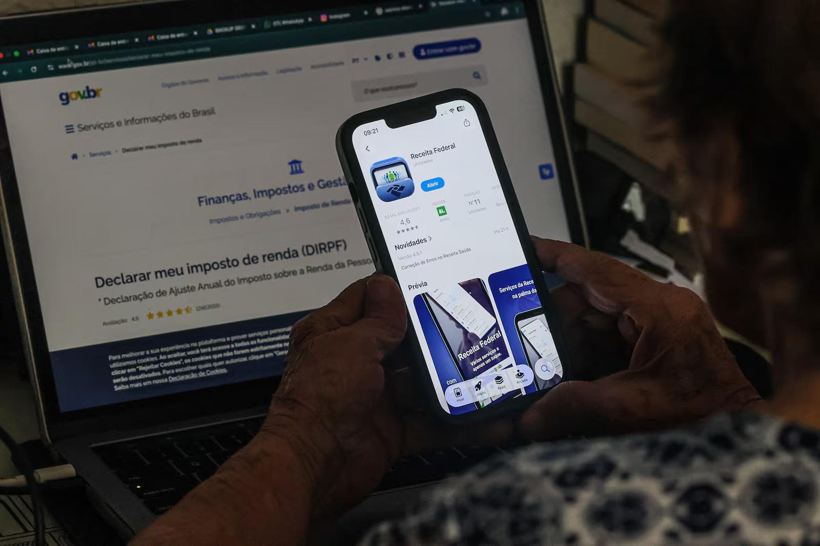 Prazo para entrega da declaração termina no dia 29 de maio Rodney Costa/Zimel Press/Estadão Conteúdo
