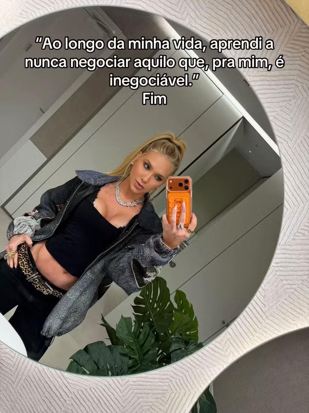 Vini Jr.: 'Inegociável' — Foto: Reprodução/Instagram