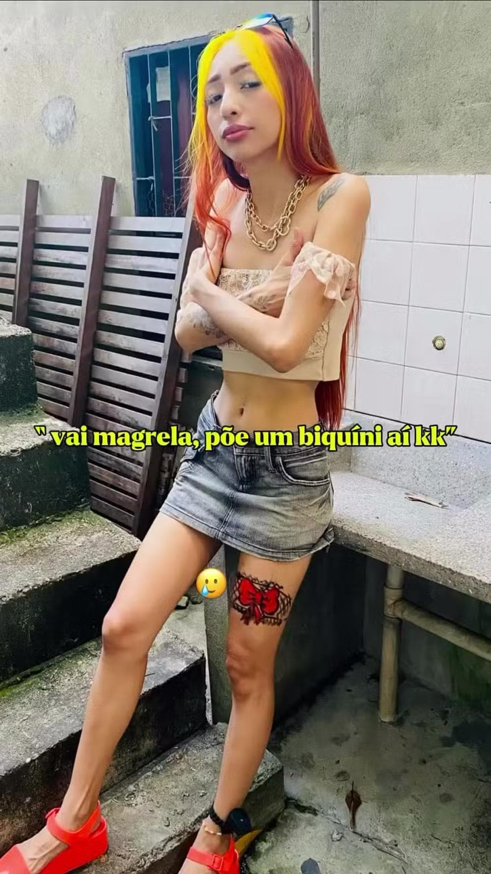 Antes de Ruivinha de Marte — Foto: Reprodução/Instagram