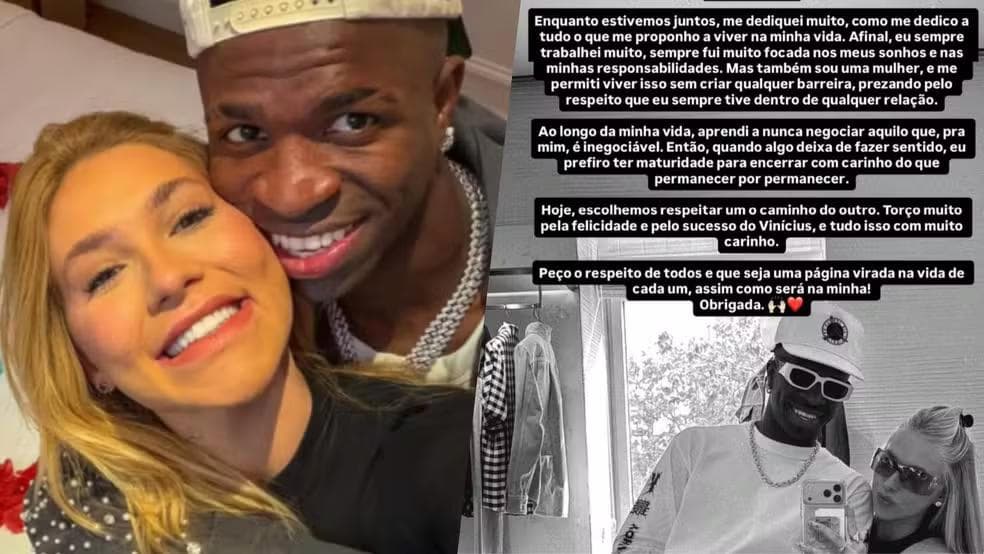 Virginia Fonseca anuncia término com Vini Jr — Foto: Reprodução/Instagram