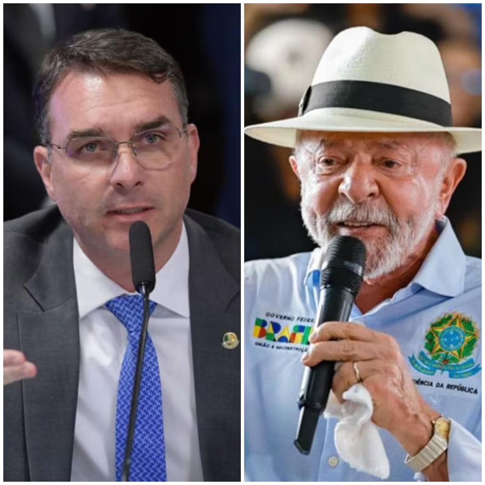 Montagem: Saulo Cruz/Agência Senado e Ricardo Stuckert/PR – Arquivo