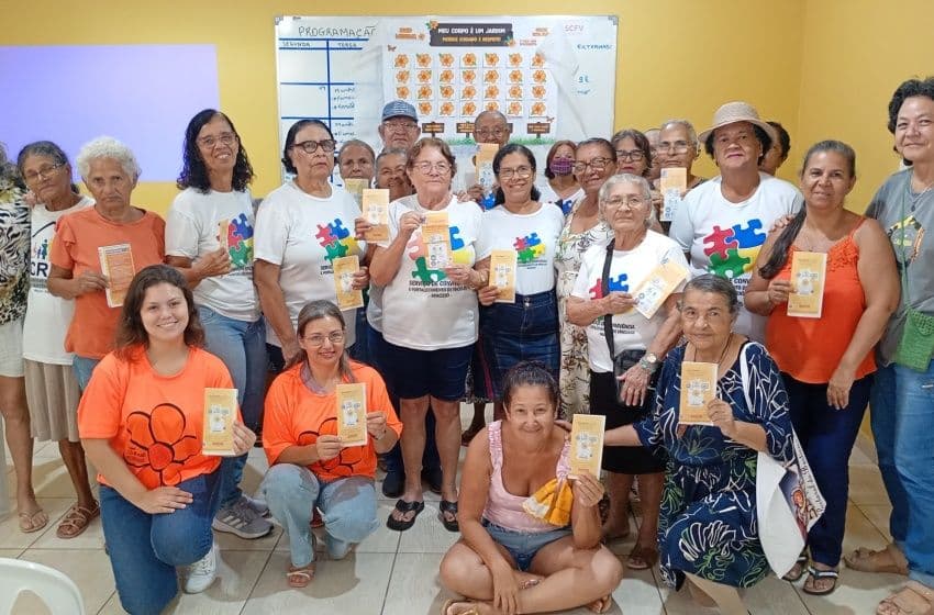 Palestra conscientizou mulheres sobre o Maio Laranja. Foto: Ascom Semdes