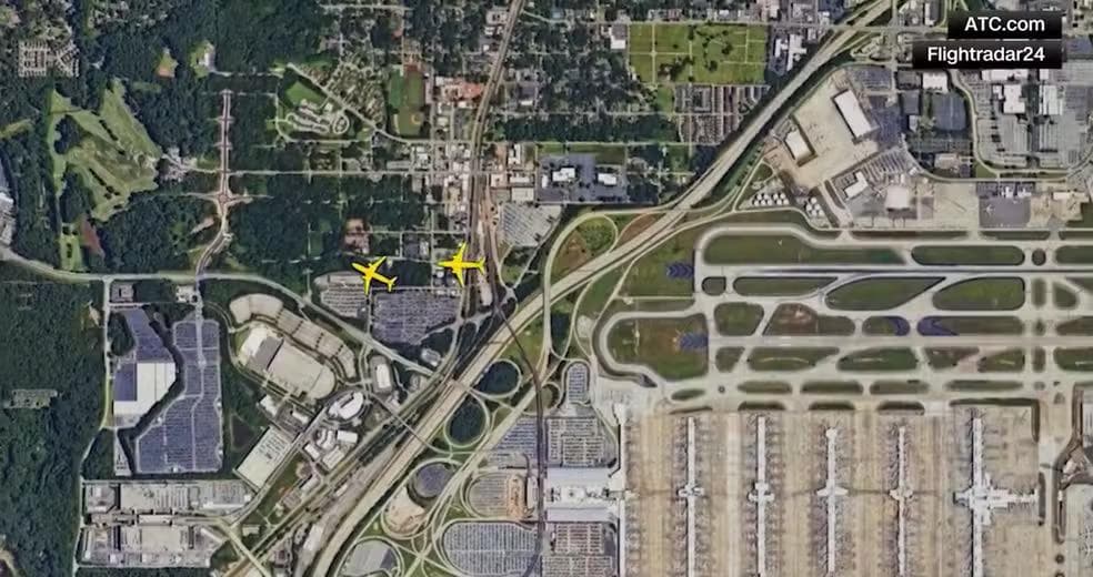 Foto: Reprodução/FlightRadar24/ATC.com
