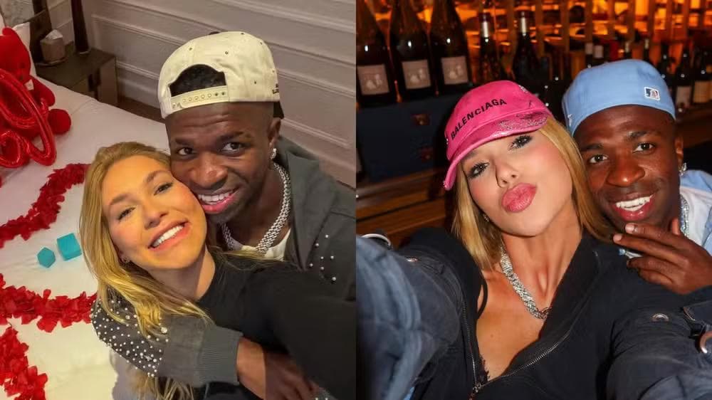 Vini Jr apagou fotos com Virginia do seu Instagram — Foto: Reprodução/Instagram