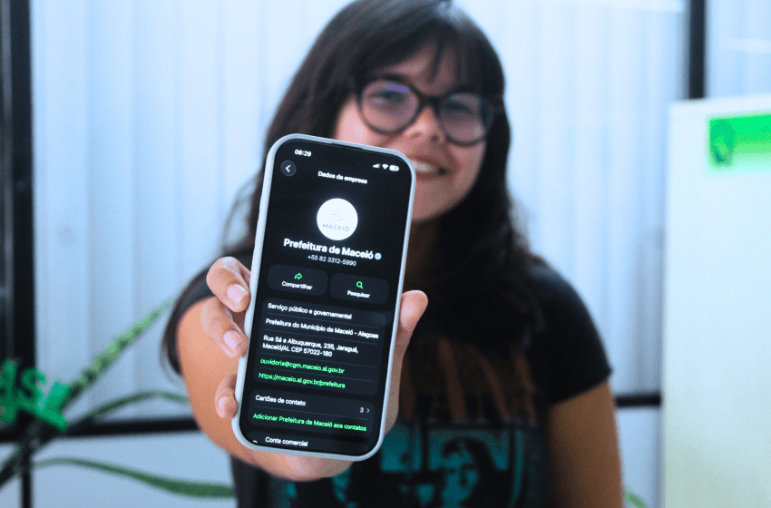 Atendimento deve ser feito entrando em contato com conta verificada. Foto: Luís Otávio Mendonça/ Ascom Sefaz