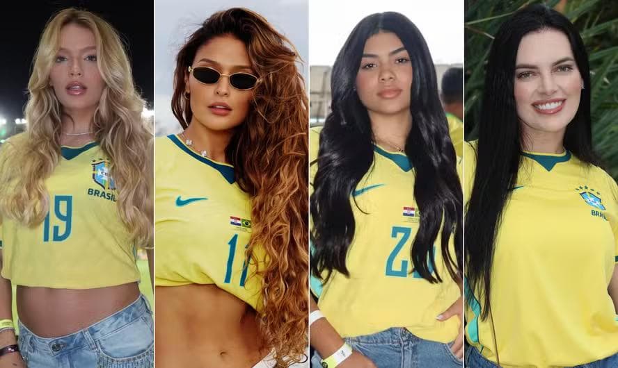Esposas de jogadores do Brasil prometem fazer sucesso nas arquibancadas da Copa 2026 — Foto: Reprodução