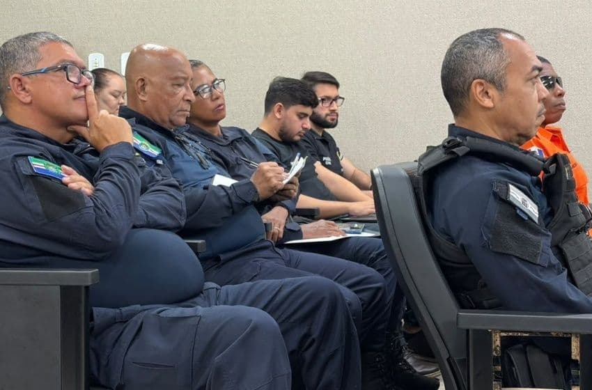 A participação da Guarda Municipal reforça o compromisso da Prefeitura de Maceió com a capacitação contínua dos agentes e com o fortalecimento de ações. Foto: Ascom Semsc