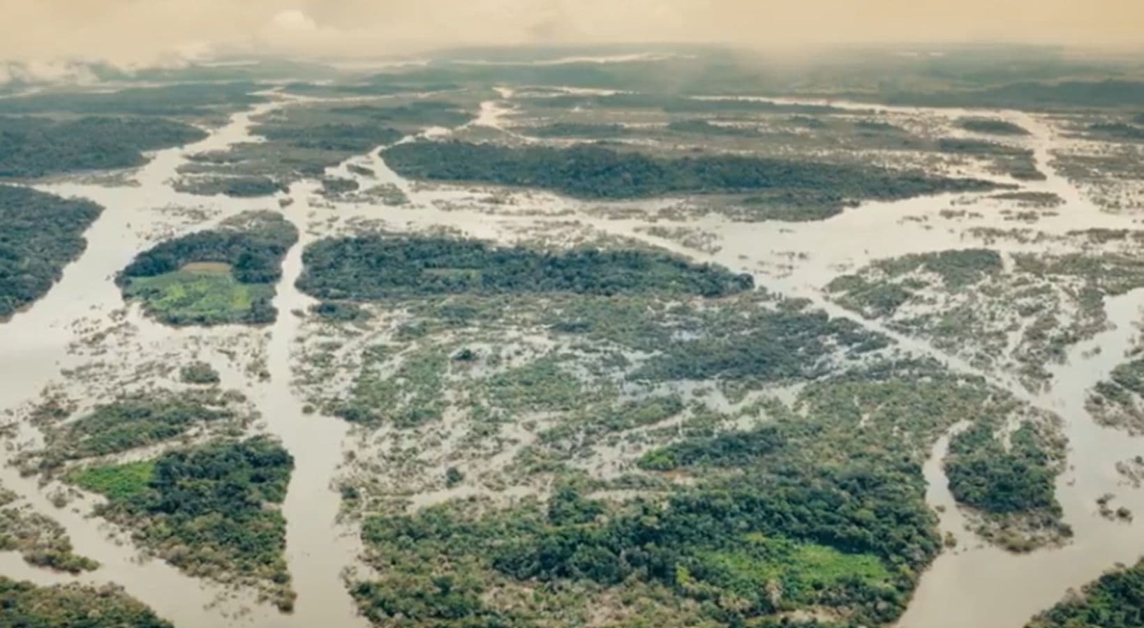Seca ameaça trecho do Rio Xingu, no Pará - Foto: Reprodução TV Globo