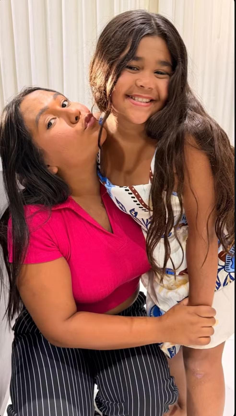 Chaiany e filha Lara — Foto: Reprodução/Instagram