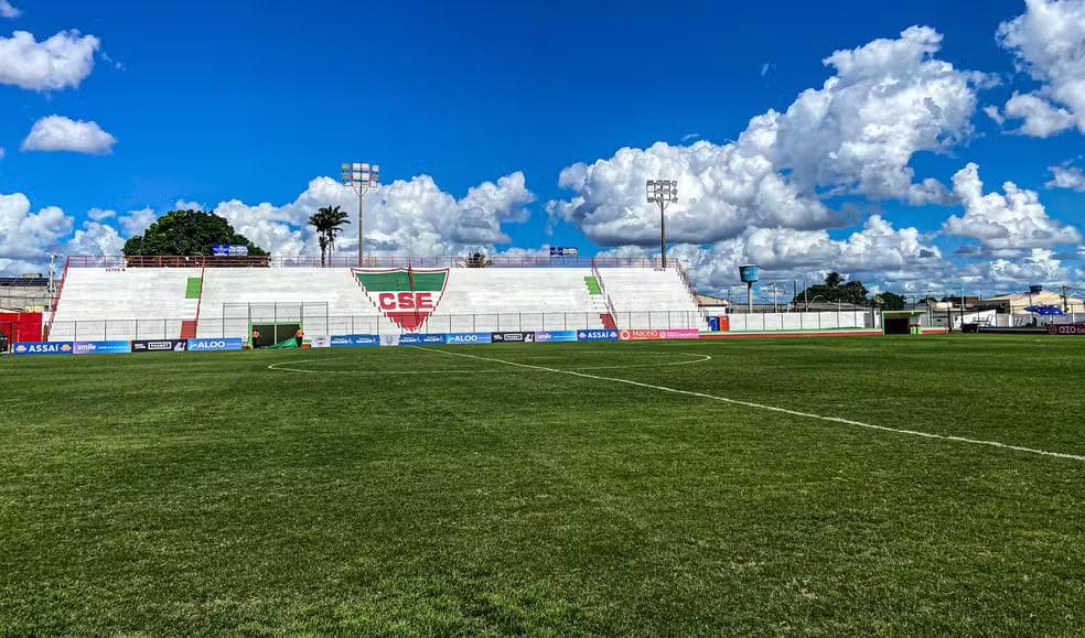 CSE recebe o CSA no Estádio Juca Sampaio — Foto: Augusto Oliveira/ASCOM CSA