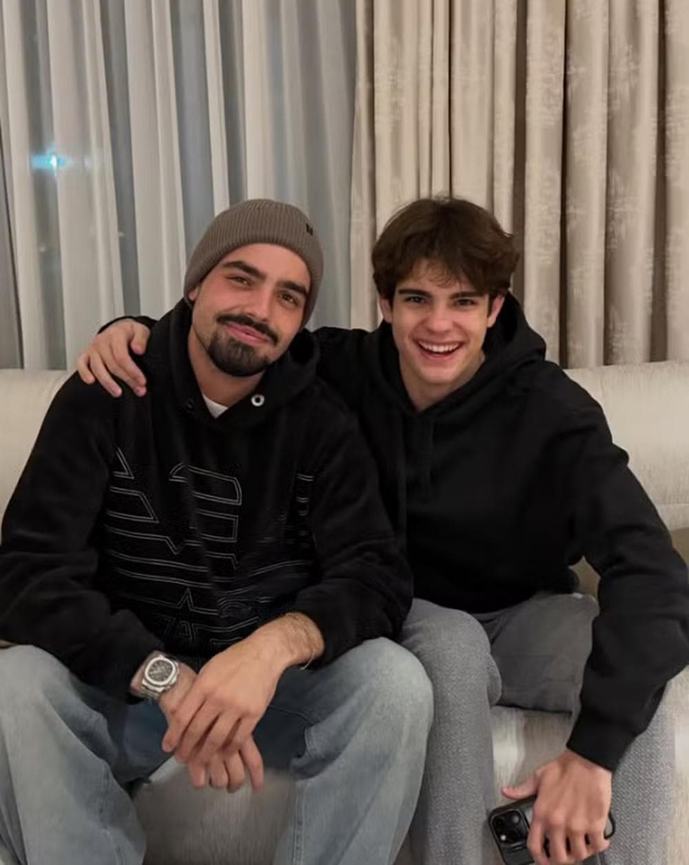 João e Rodrigo Silva — Foto: Reprodução/Instagram