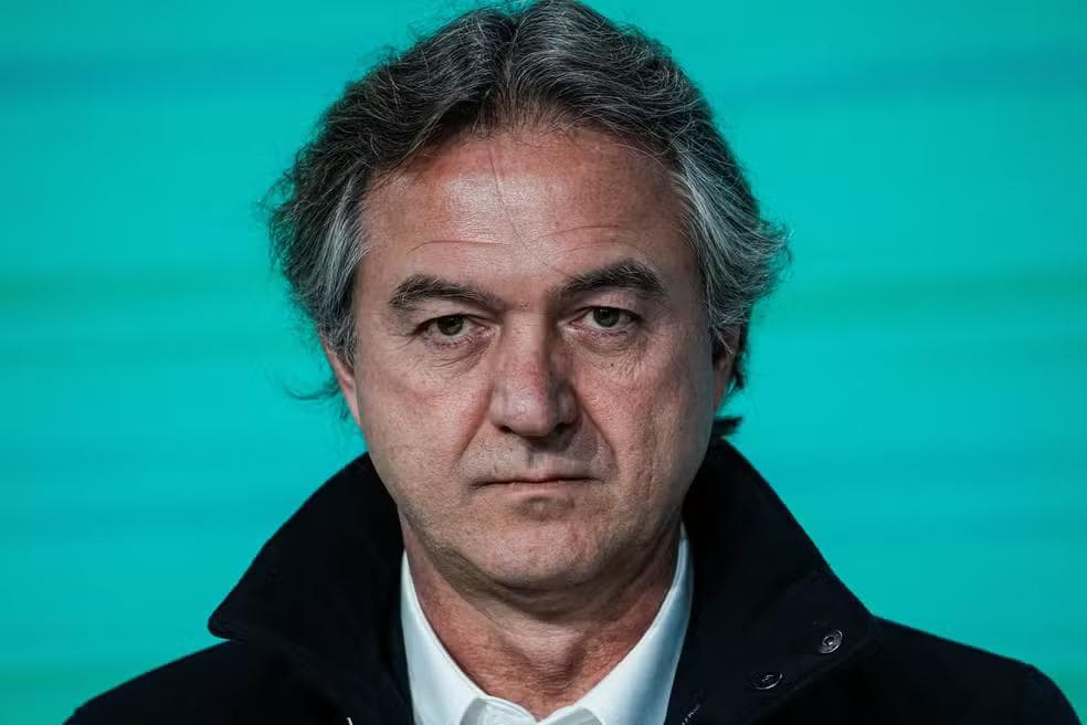 Joesley Batista participa do toque do sino de abertura do banco digital brasileiro PicPay, na bolsa Nasdaq, durante o IPO da empresa, no site do mercado Nasdaq na Times Square, na cidade de Nova York, EUA, em 29 de janeiro de 2026. — Foto: Reuters