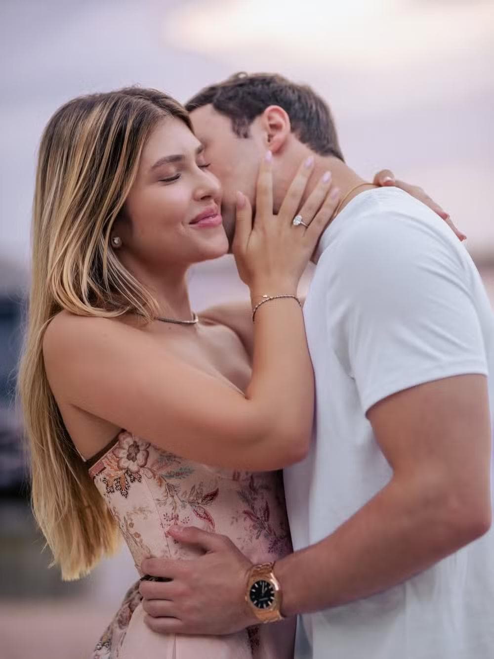 Maria Fernanda Nóbrega e David Barata — Foto: Reprodução/Instagram