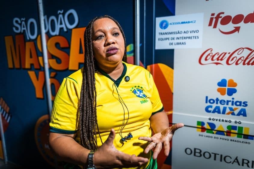 Roberta Rafaele. Foto: Alisson Frazão/Secom Maceió