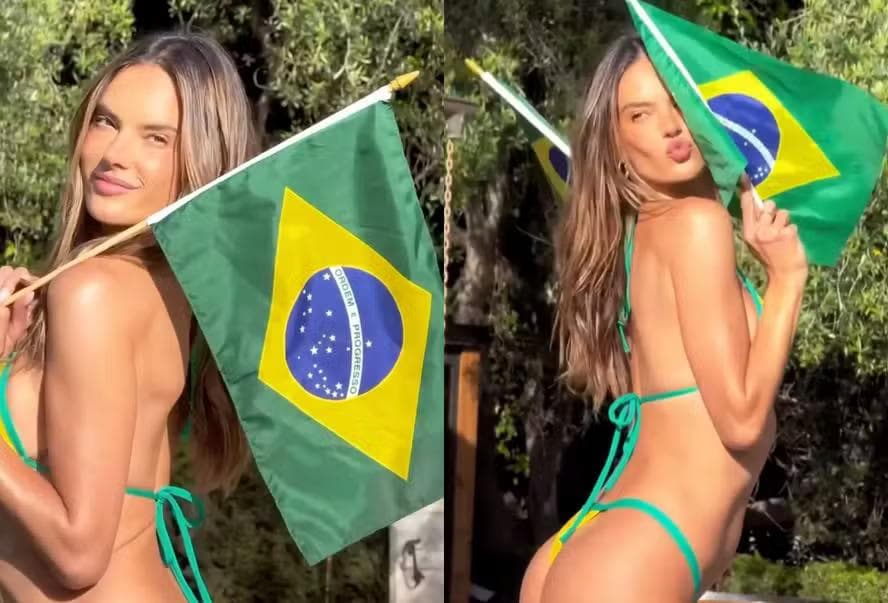 Alessandra Ambrosio — Foto: Reprodução/ Instagram