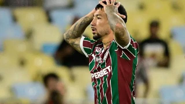 Lucho Acosta em Fluminense x Operário (Foto: André Durão)
