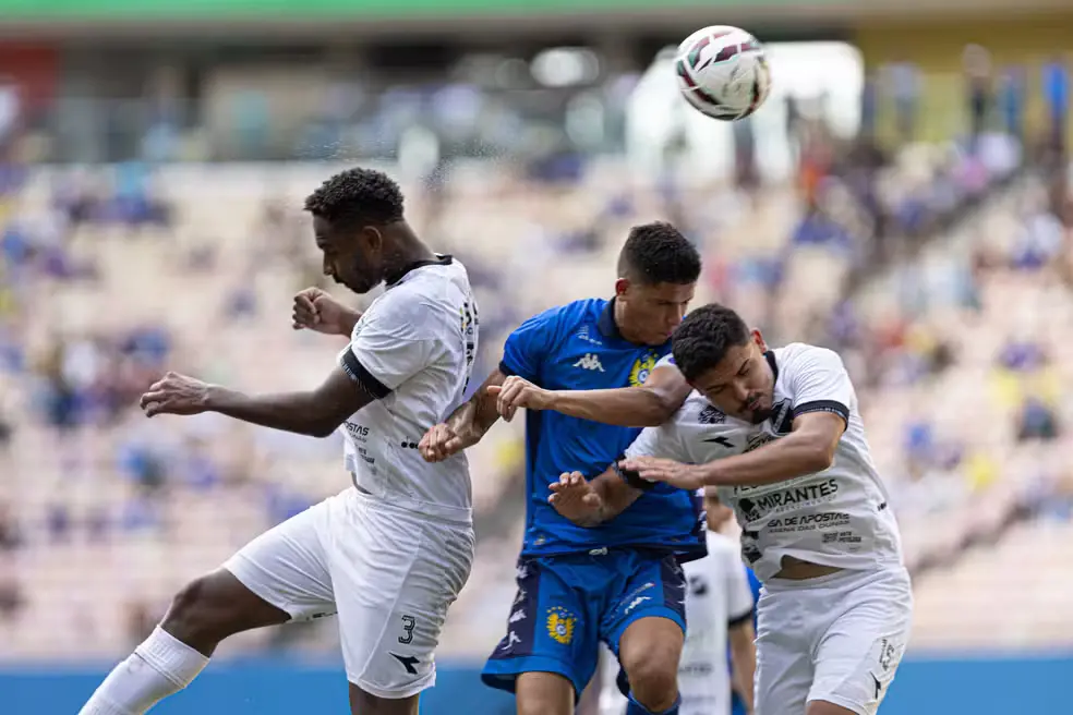 Nacional-AM foi eliminado pelo ABC nas quartas de final da Série D — Foto: João Normando