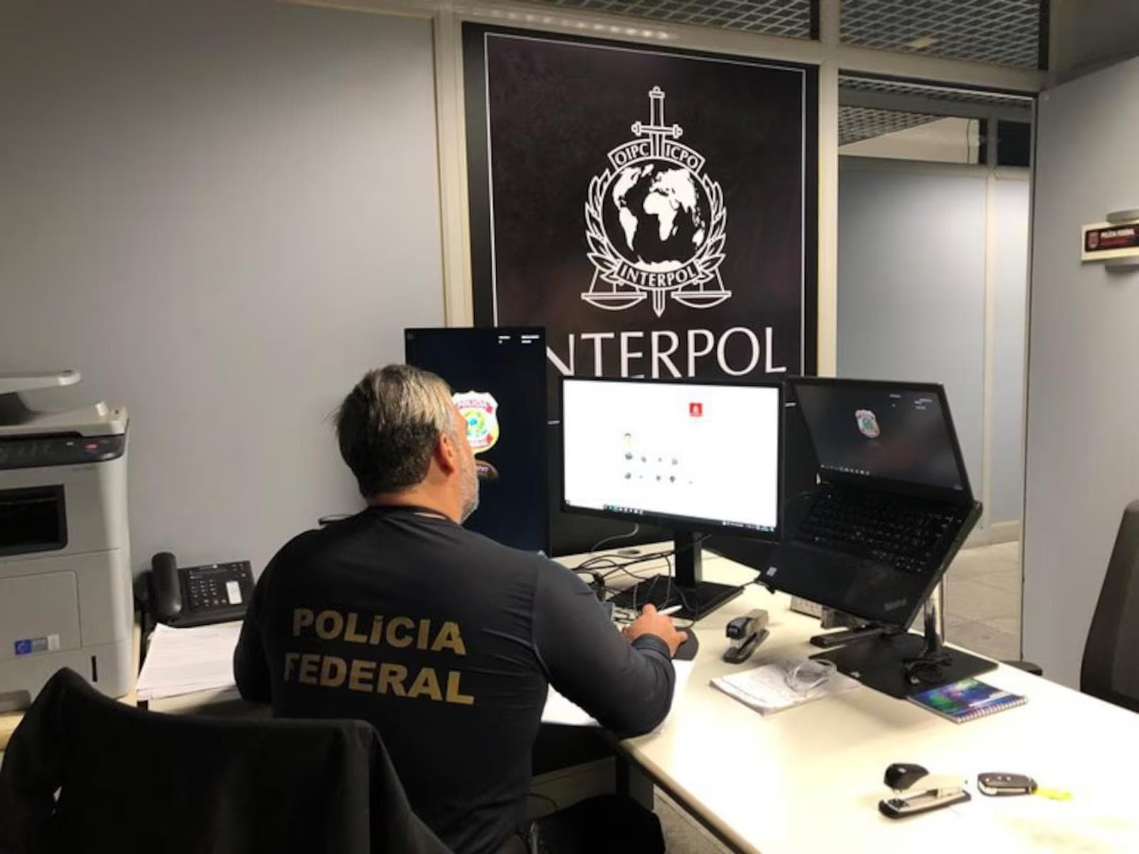 Lista vermelha da Interpol facilita troca de informações entre autoridades - Foto: PF/Divulgação