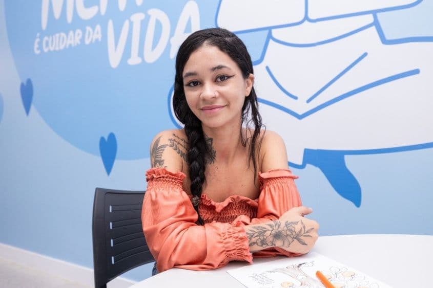 Pollyana encontrou apoio para seus sonhos e luta contra a dependência. Foto: Victor Vercant/Secom Maceió