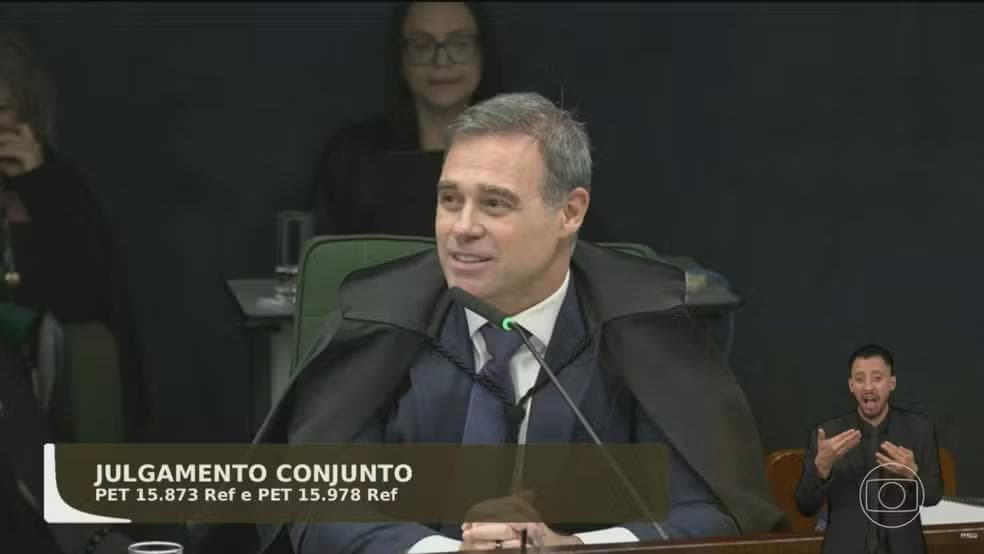 Ministro André Mendonça, do STF — Foto: Jornal Nacional/ Reprodução