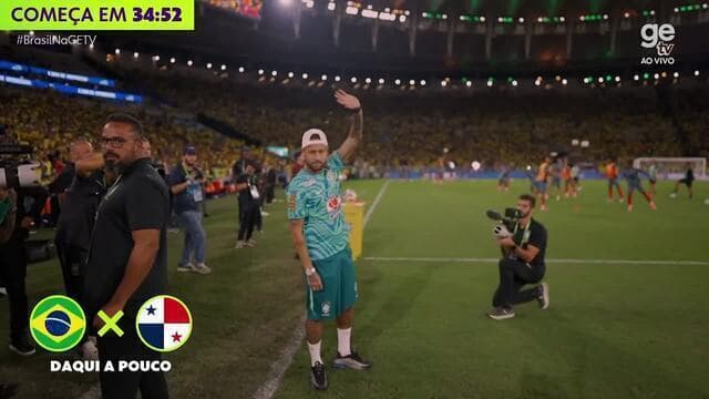 "Olê, olê, olê, olá, Neymar, Neymar!": Jogador é ovacionado pela torcida no Maracanã