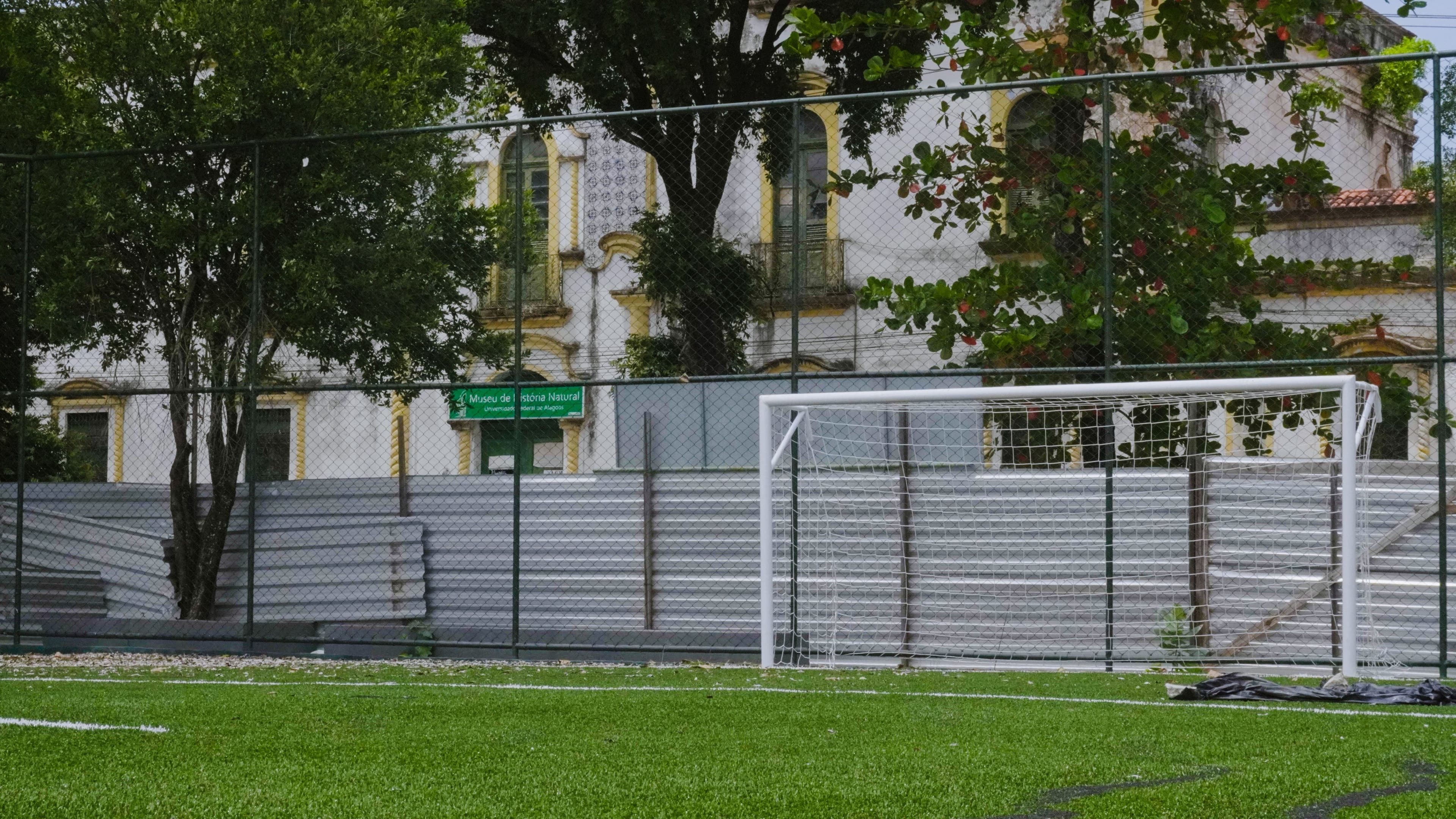 Nova areninha esportiva da Praça da Faculdade (Praça Afrânio Jorge). Foto: Ascom Seminfra