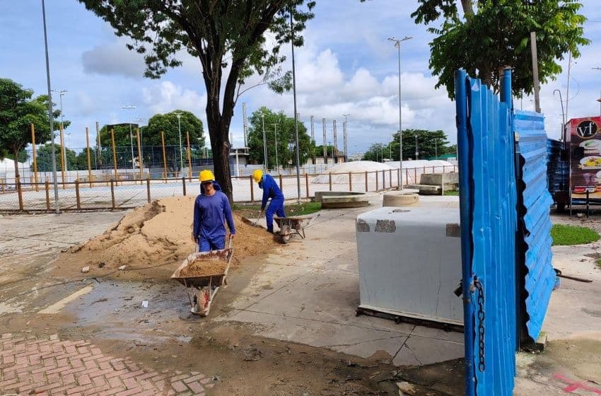 Parque da Criança, no Biu. Foto: Seminfra