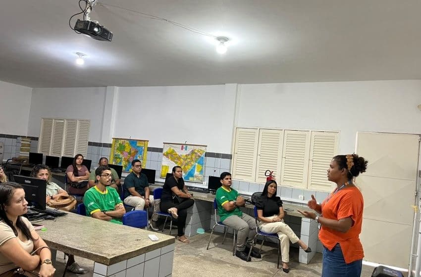 Formação abordou temas como armazenamento e manipulação de alimentos.Fotos: Cortesia