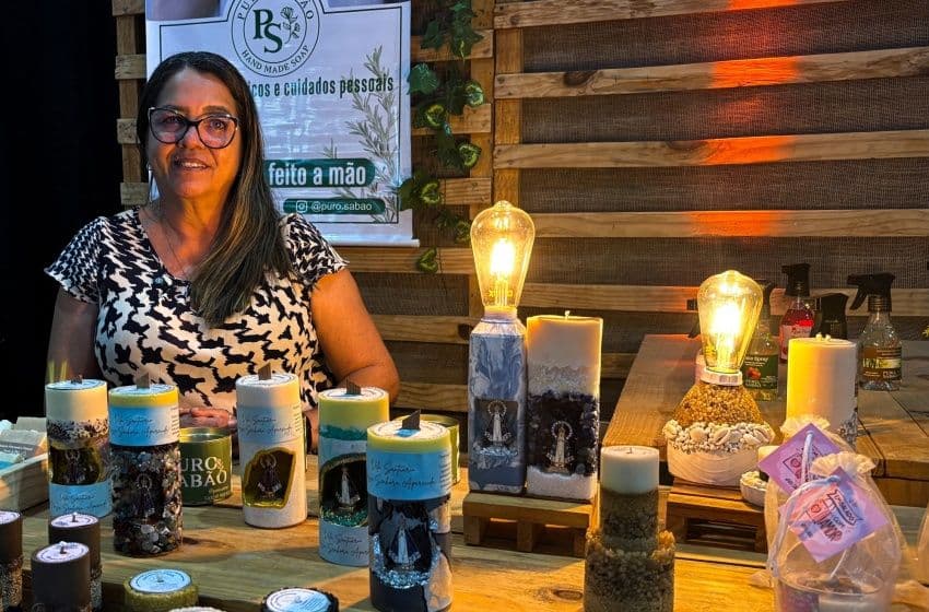 Selma Taveiros empreende na área de perfumaria. Foto: Ascom Iplam
