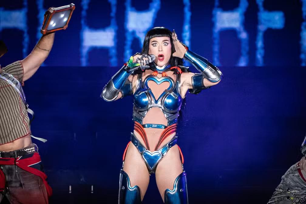 Katy Perry no 5º dia de The Town — Foto: Fabio Tito/g1
