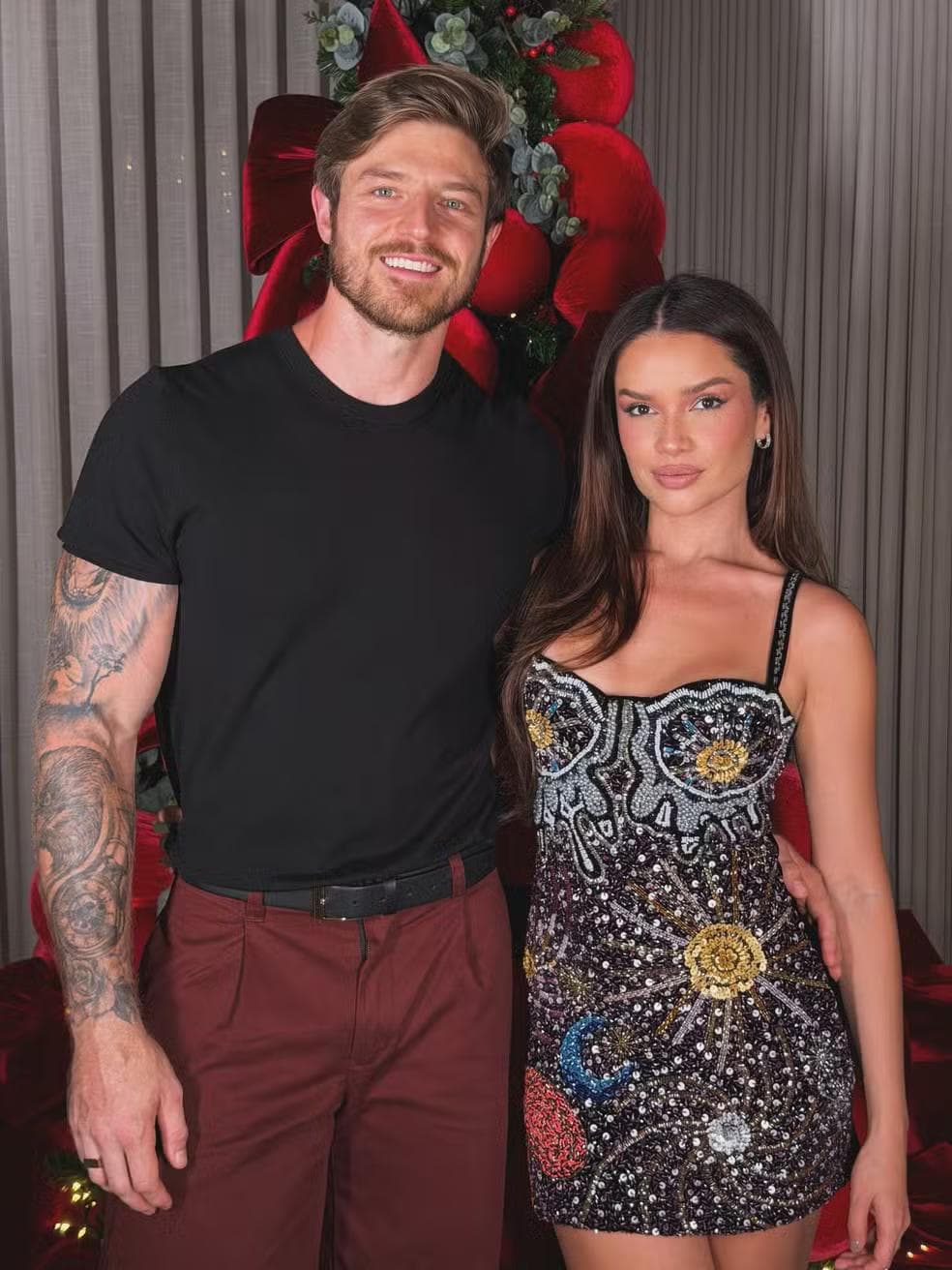 Juliette e Kaique Cerveny — Foto: Reprodução/Instagram