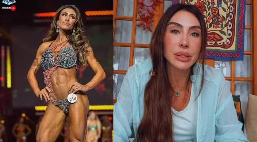 A ex-BBB e ex-Panicat Jaque Khury já foi fisiculturista — Foto: Reprodução | Instagram