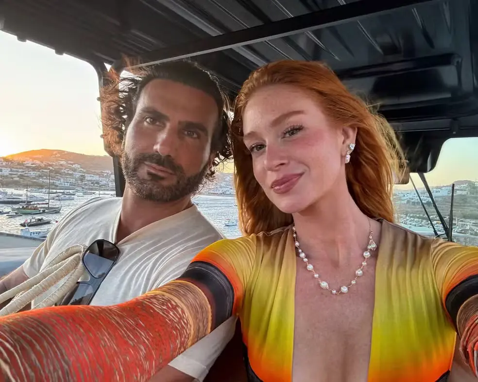 Marina Ruy Barbosa e o noivo, Abdul Fares — Foto: Instagram