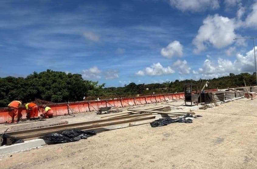 Construção da Linha Verde avança para etapa final Foto: Ascom Seminfra