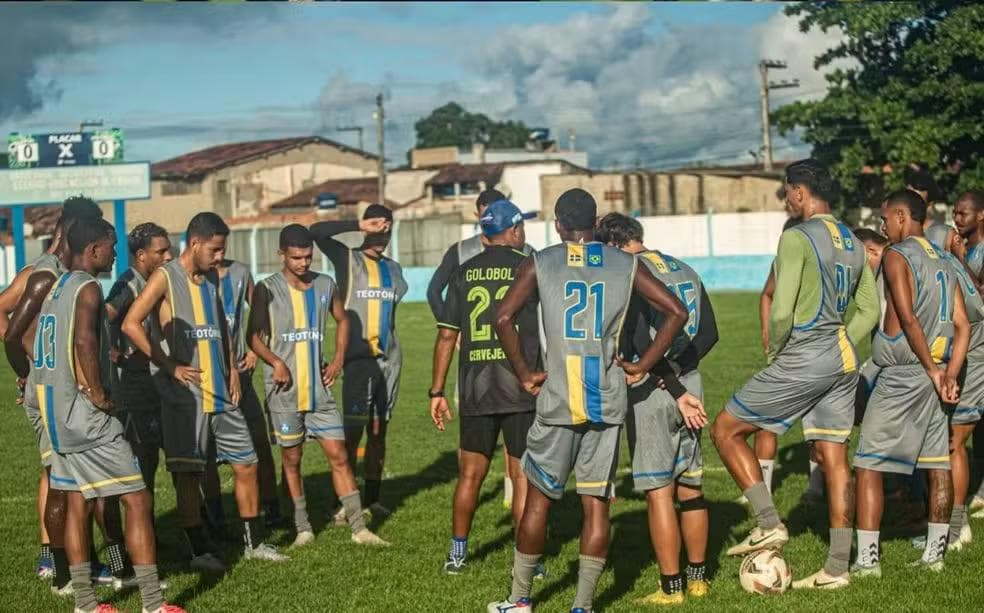Treino do Sporting FC em Teotônio — Foto: rmfotografia07