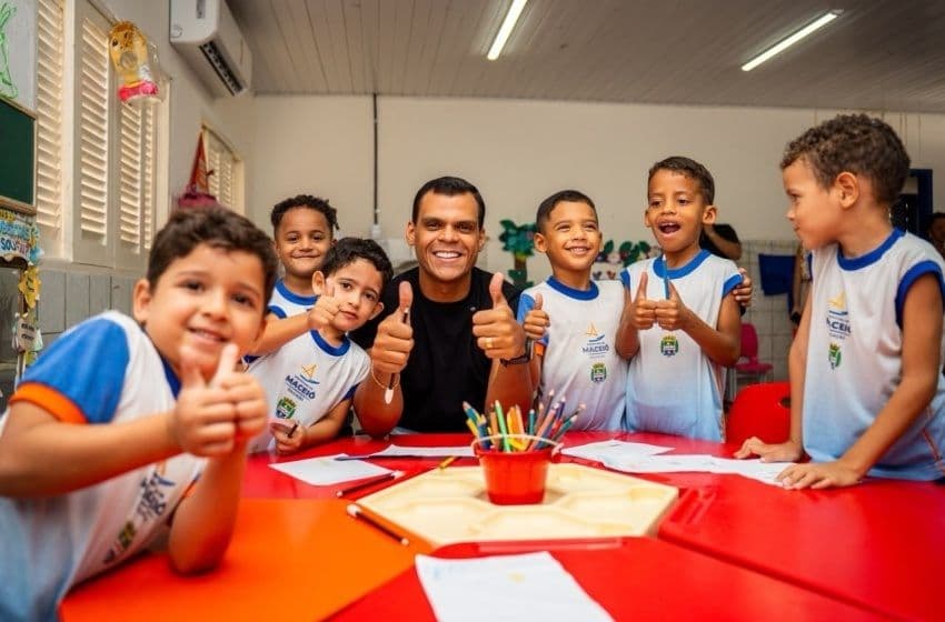 Rota das Escolas completa um mês e beneficia 2,6 mil estudantes. Foto: Ascom Semed