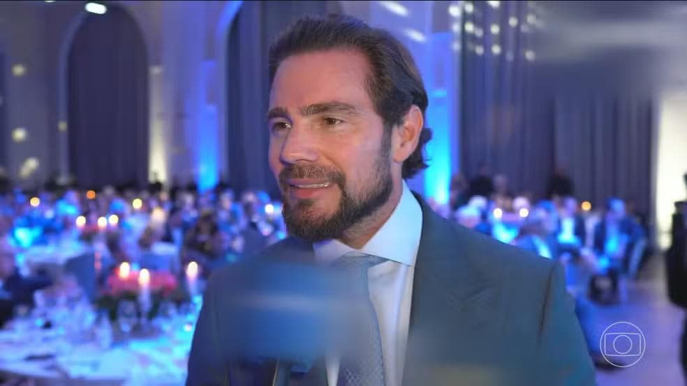 Daniel Vorcaro, dono do Banco Master — Foto: Jornal Nacional/ Reprodução