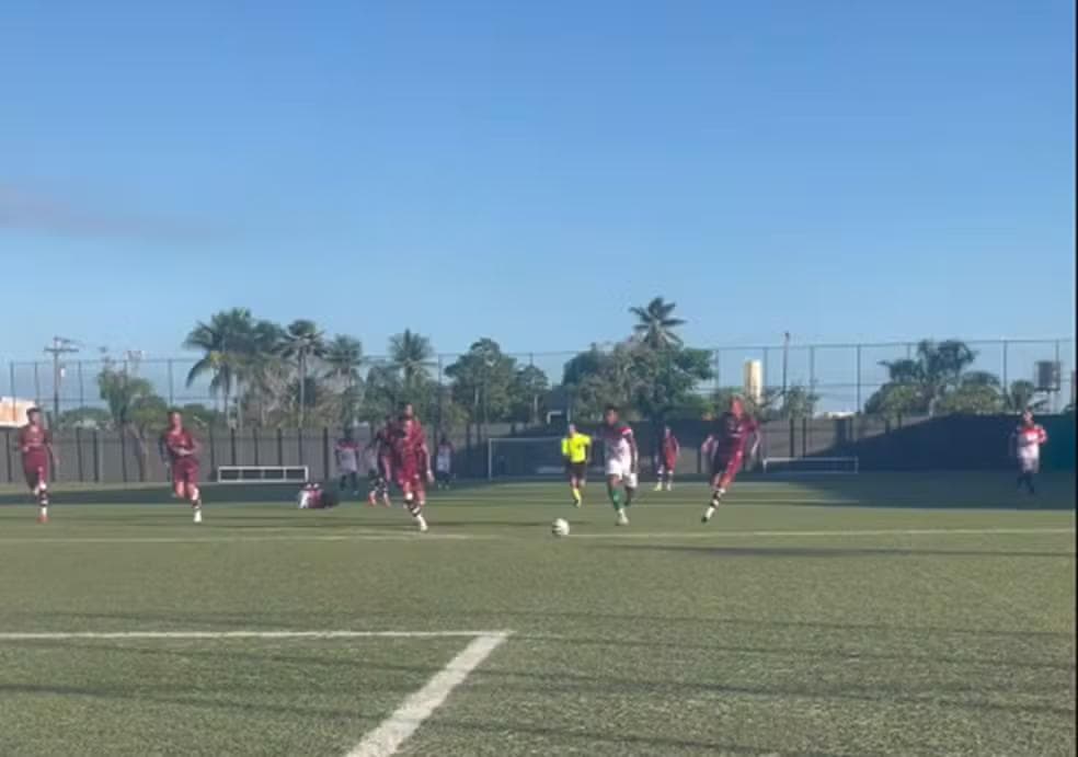 Jacuipense x CSE, na Arena Cajueiro — Foto: Reprodução Instagram