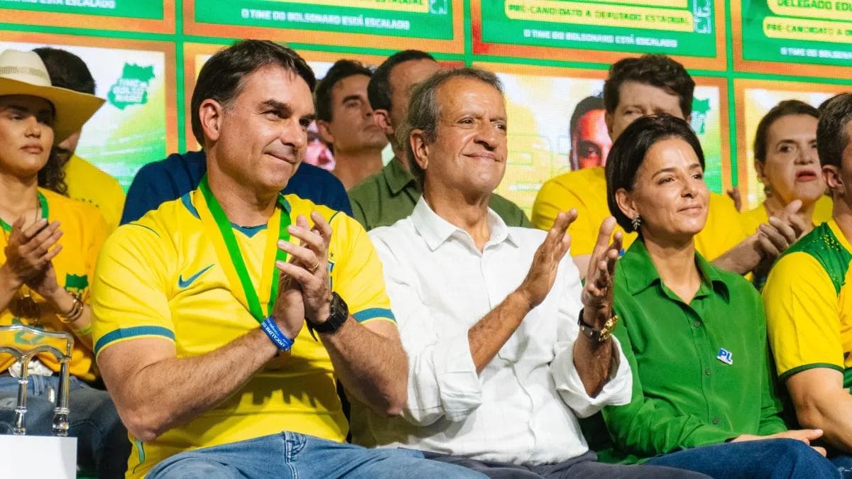 Divulgação/Assessoria Flávio Bolsonaro