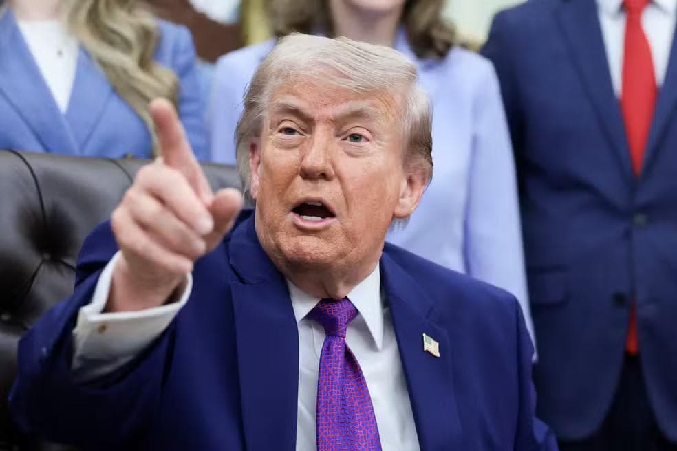Presidente dos EUA, Donald Trump, durante evento na Casa Branca em 11 de maio de 2026. — Foto: REUTERS/Evelyn Hockstein