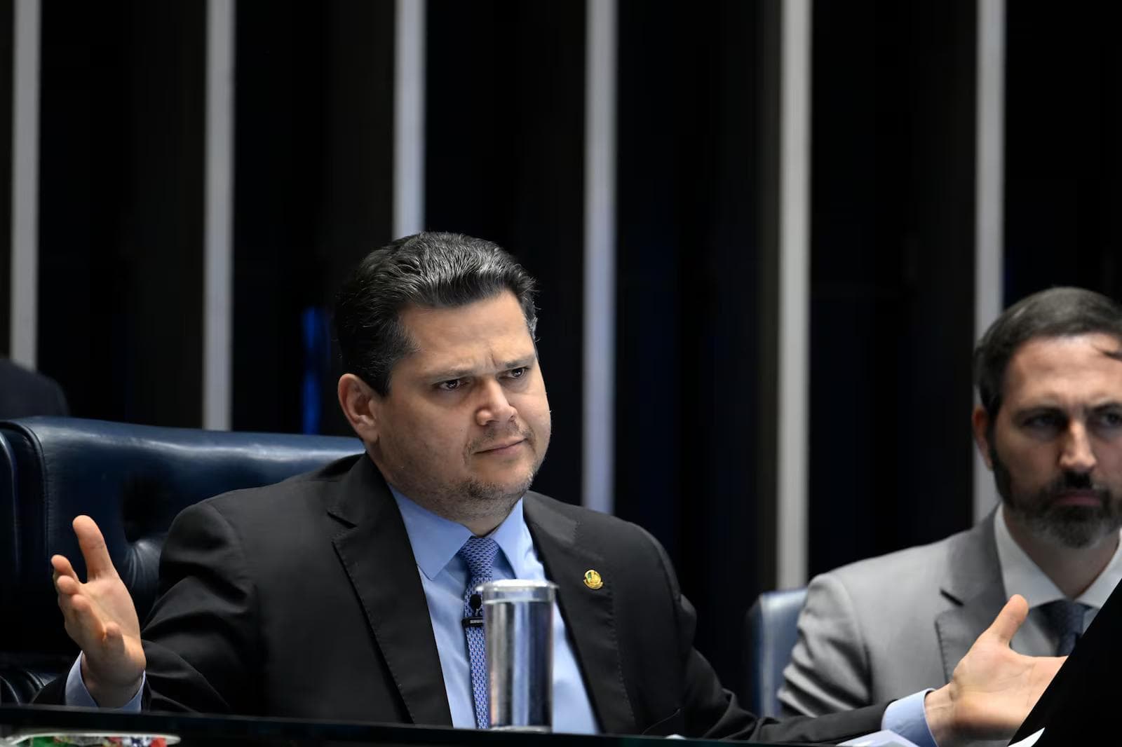 Davi Alcolumbre (União-AP) vai se reunir com líderes para discutir futuro da PEC Carlos Moura/Agência Senado