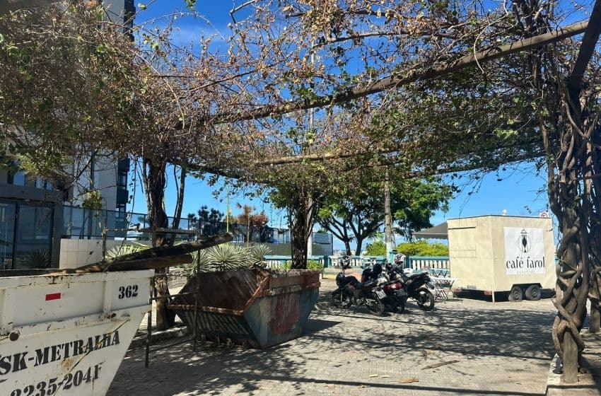 Intervenção foi definida após vistoria técnica e integra o trabalho de conservação dos espaços públicos de Maceió. Foto: Ascom Seminfra
