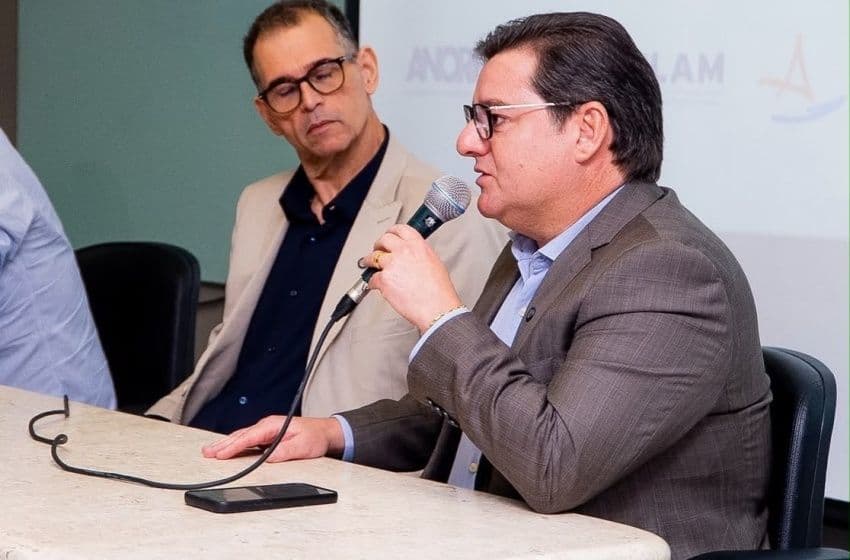 Secretário- presidente do Iplam, Alessandro Lemos, aponta benefícios do acordo de cooperação. Foto: Ascom Iplam